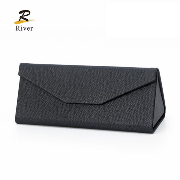 Custom Custom Logo Luxury Sunglasses Case In White Leather Manufacturers, Factory