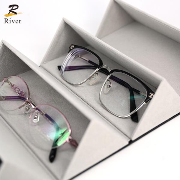 High-Quality Custom Logo Luxury Eyeglasses Case In Elegant Leather Design Manufacturers, Supplier