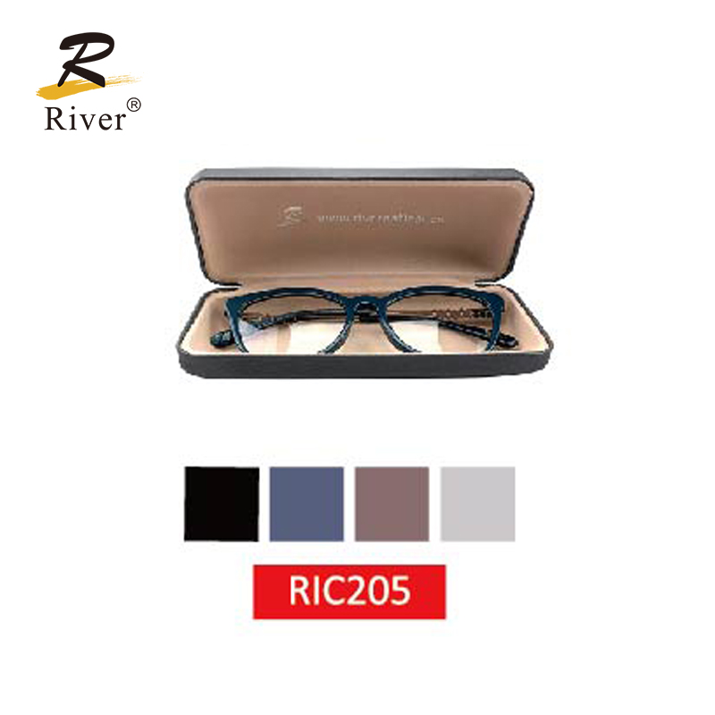 Metal hard glasses case feature 2