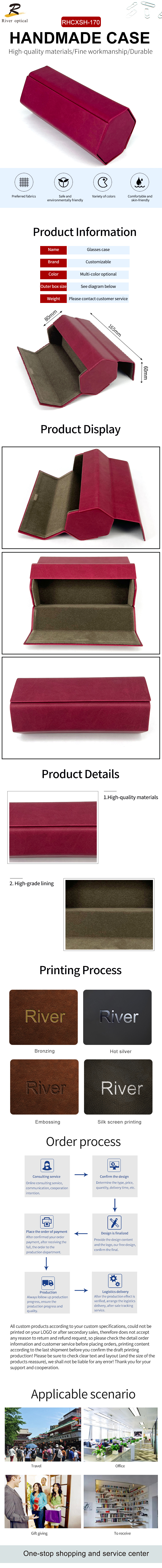 Folding Eyeglasses Case