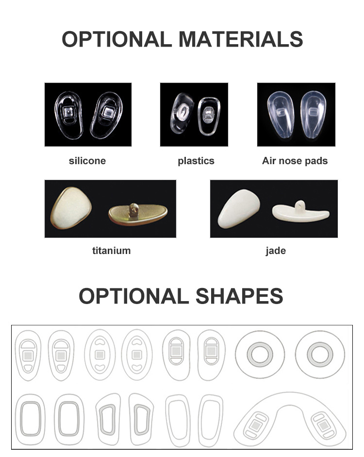 Silicone Nose Pads Detail View 3