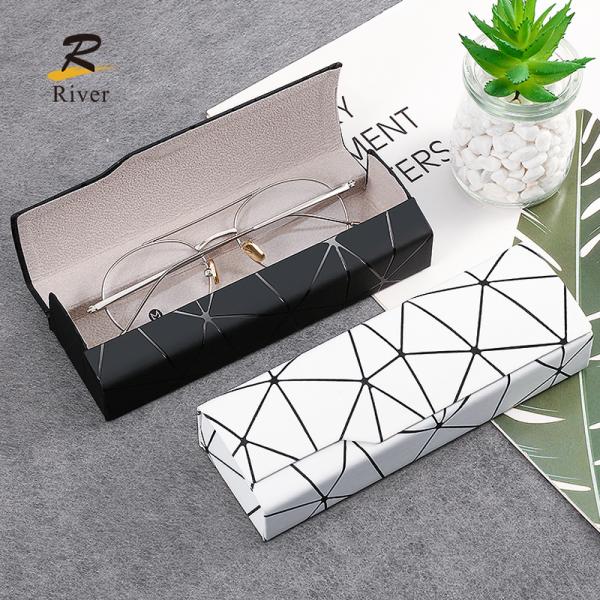 High-Quality Semi Hard Customized Glasses Case With PU Leather Exterior Supplier, Factories