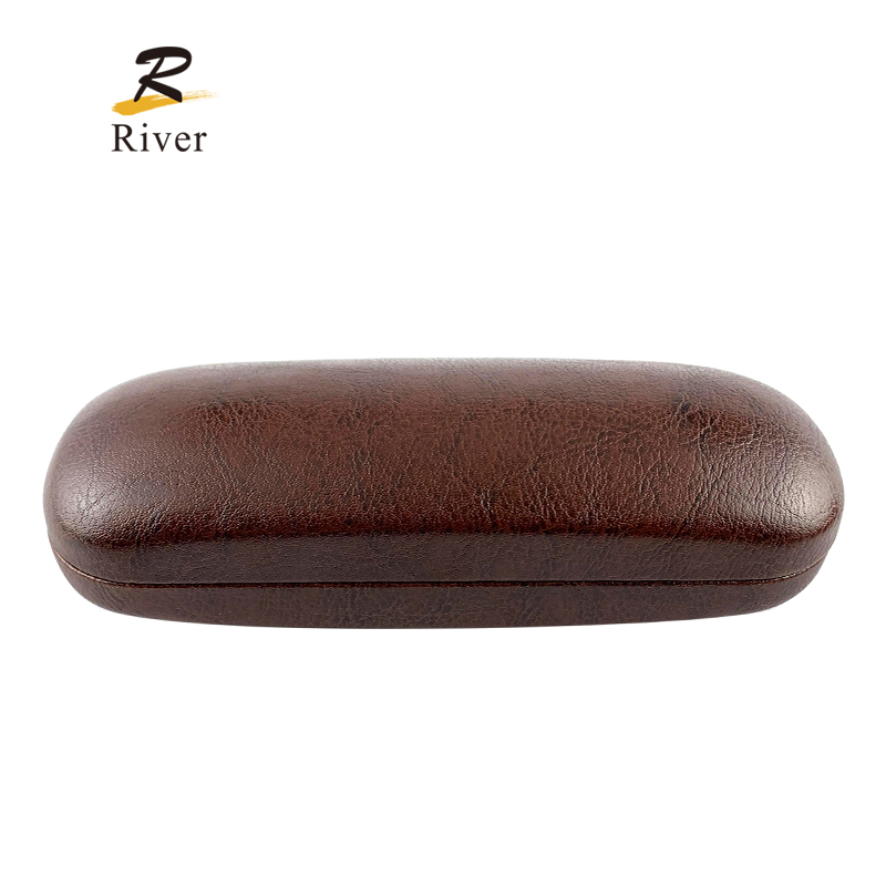 Custom  Metal Case RIC160+ Hard Shell Eyeglass Case Leather Material Glasses Cases Glasses Box for Women Sunglasses Manufacturers, Suppliers