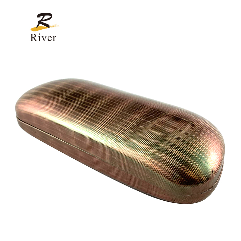 High-Quality Metal Case RICTL2105 High Quality Metal Hard Eyeglasses Storage Box Large Sunglasses Packaging Luxury Spectacle Optical Glasses Case Supplier, Factories