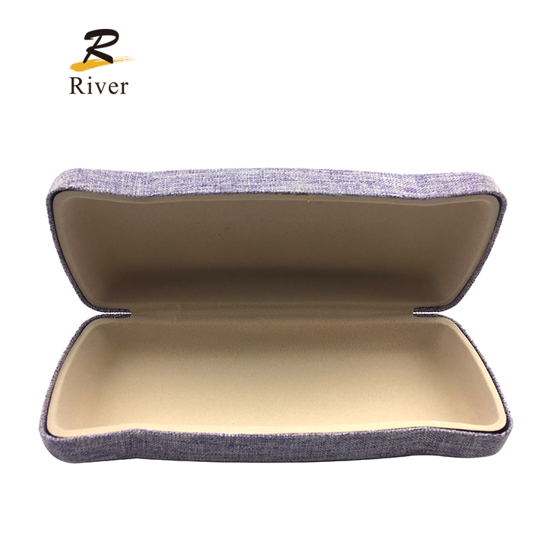 Custom Metal Case RICF35 Black Glasses Case Box Fashionable Eyeglasses Case Hard Cases Glasses Manufacturer, Factories