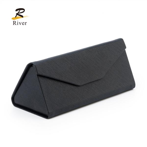 Custom Custom Logo Luxury Sunglasses Case In White Leather Manufacturers, Factory