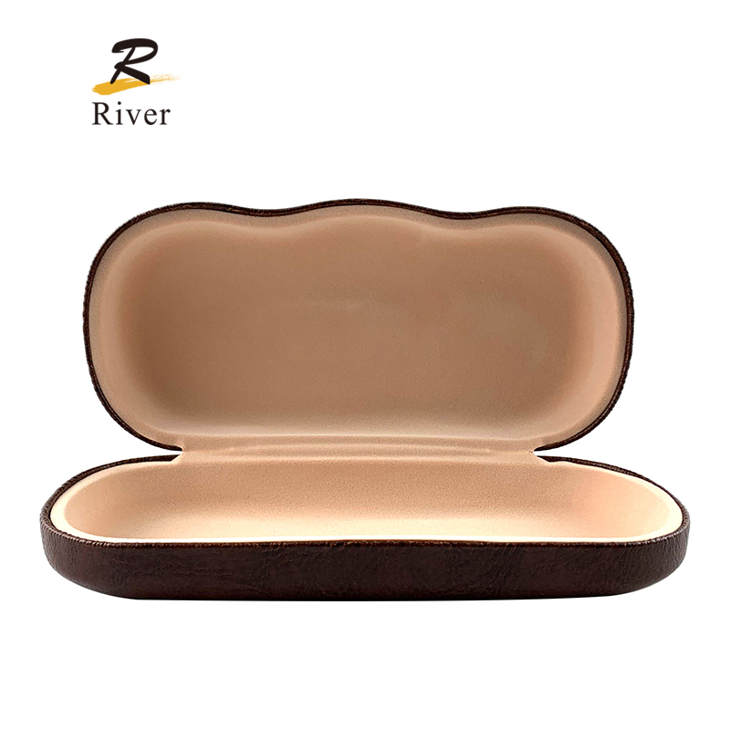 Custom Metal Case RICTL2118 Wholesale Eyewear Packaging Eyeglasses Accessories Custom Logo Hard Metal Optical Glasses Box Sunglasses Case Manufacturers, Factories