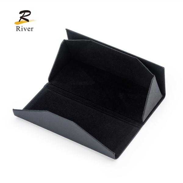 Custom Custom Logo Luxury Sunglasses Case In White Leather Manufacturers, Factory