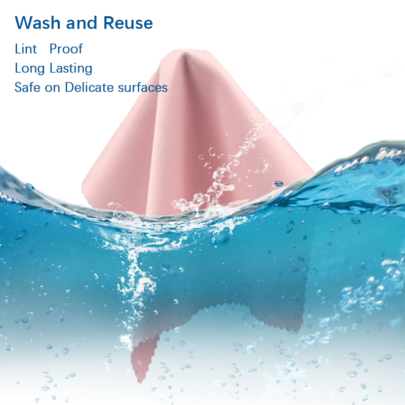 Custom 80% Polyester+20% Polyamide Microfiber Eyeglasses Cleaning Cloth Manufacturers, Suppliers