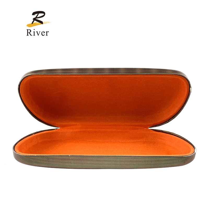 High-Quality Metal Case RICTL2105 High Quality Metal Hard Eyeglasses Storage Box Large Sunglasses Packaging Luxury Spectacle Optical Glasses Case Supplier, Factories