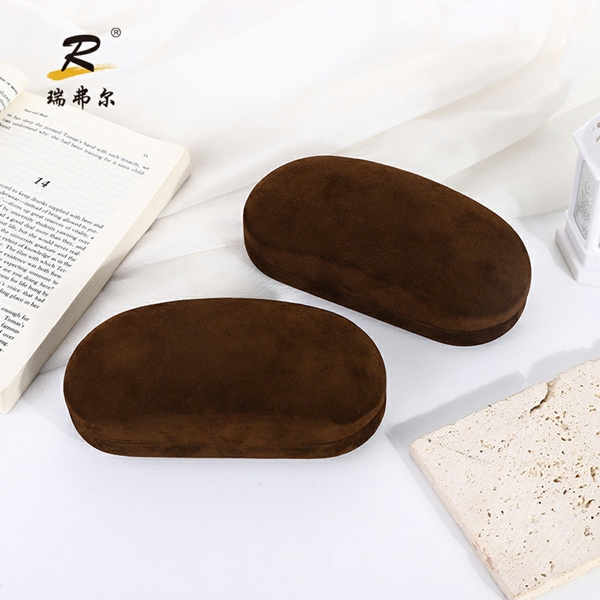Custom Leather Material Glasses Cases, Custom Logo Printing Available Factory, Factories