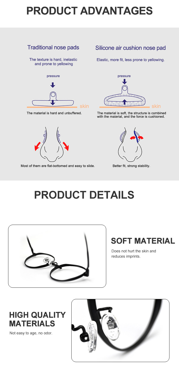 Silicone Nose Pads Details 03