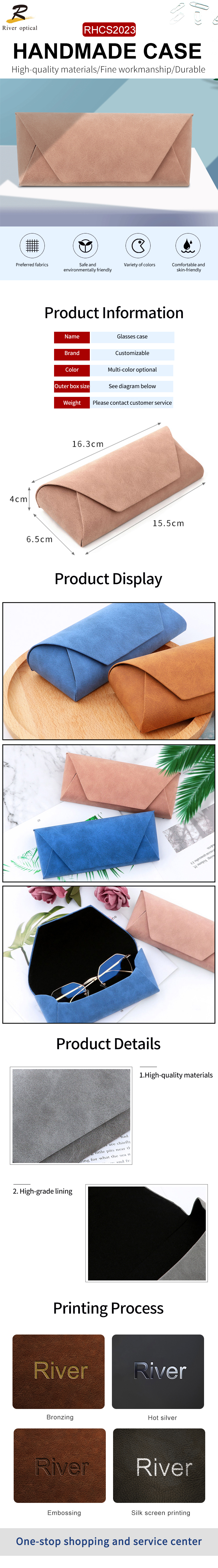 Folding Eyeglasses Case RHCS2023