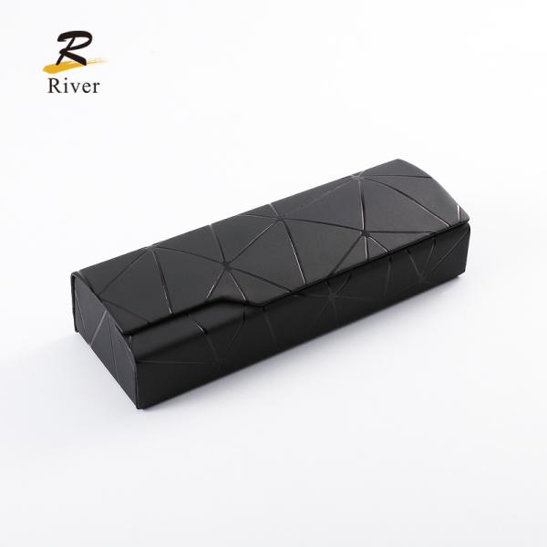 High-Quality Semi Hard Customized Glasses Case With PU Leather Exterior Supplier, Factories
