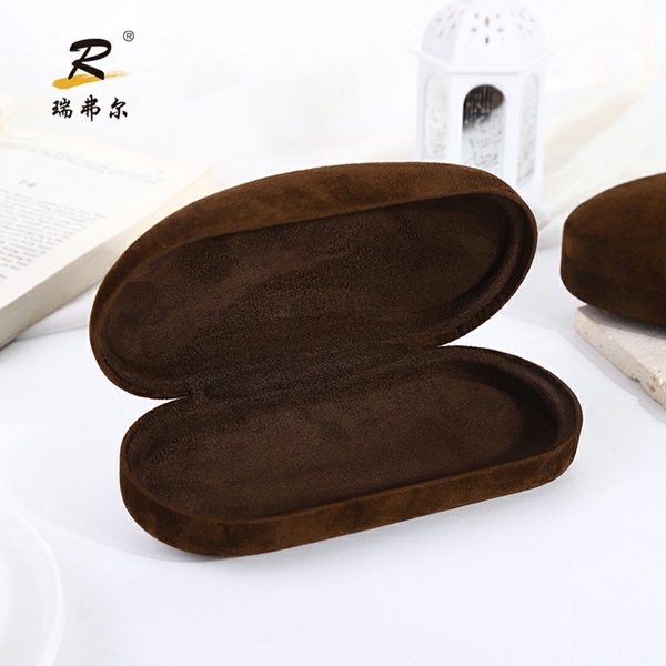 Custom Leather Material Glasses Cases, Custom Logo Printing Available Factory, Factories