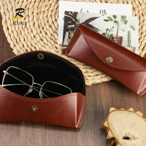 High-Quality Compact & Stylish Spectacle Case Handmade Leather
