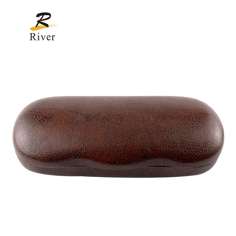 Custom Metal Case RICTL2118 Wholesale Eyewear Packaging Eyeglasses Accessories Custom Logo Hard Metal Optical Glasses Box Sunglasses Case Manufacturers, Factories