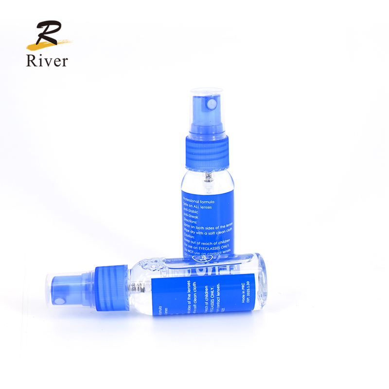 Custom PET Eyeglasses Cleaning Spray 30ml Supplier, Factories