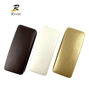 High-Quality Sleek Black PU Leather Glass Case Box
