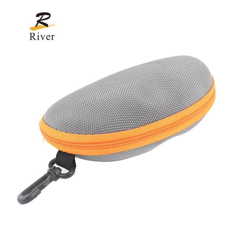 Custom EVA Case E837 Custom Logo Zipper EVA Sunglasses Packaging Bag Eyeglasses Box Glasses Case Supplier, Suppliers