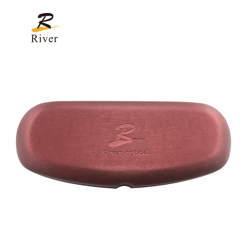 Custom Metal Case RICTL2052 Hot Selling Sunglasses Packaging Gift Box Eyeglasses Accessories Hard Metal Optical Eyewear Box Glasses Case Supplier, Factories