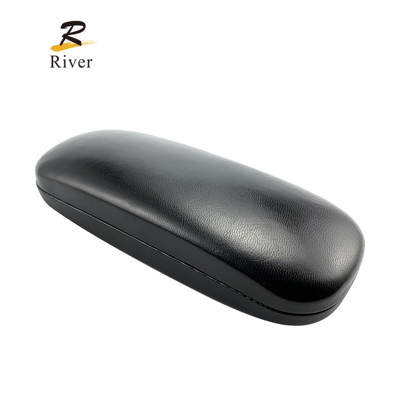 High-Quality Metal Case RIC160 Brown PU Packing Box Eyewear Carrying Case Fashion Sunglasses Case Manufacturer, Factories