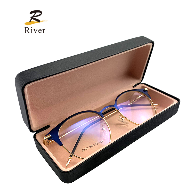 High-Quality Metal Case RIC2086B Luxury Glasses Case Sunglasses Box Packaging Glasses Case Custom Logo Manufacturers, Factory