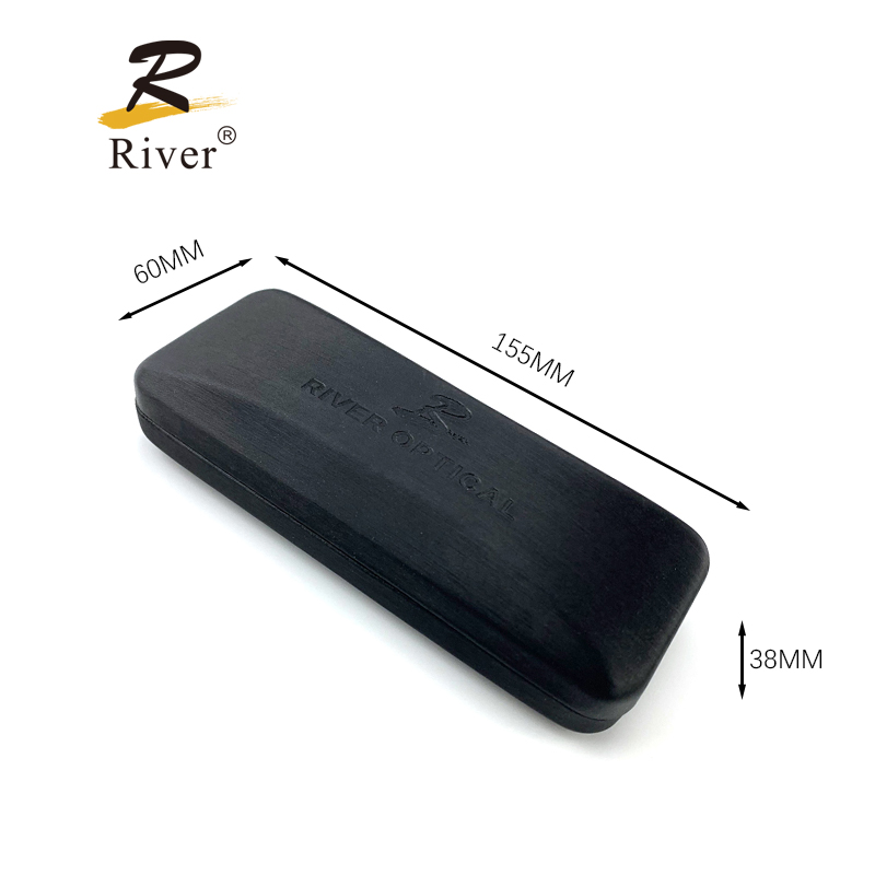 Metal hard glasses case feature 1