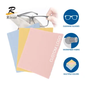 Custom 100% Polyester Glasses Cleaning Cloth Supplier