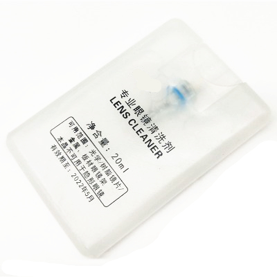 High-Quality Lens Cleaner Spray 20ml Credit Card Bottle Manufacturer, Factory