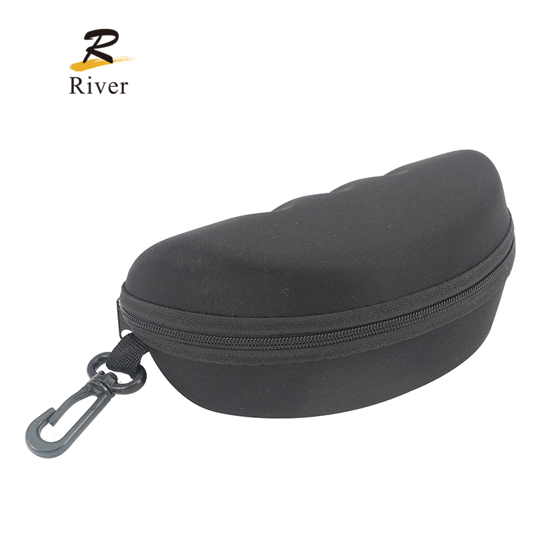 High-Quality EVA Case E804 Durable Luxury Sunglass Case Semi-hard Custom Logo Glasses Case Plastic Eyewear Case Factory, Factories