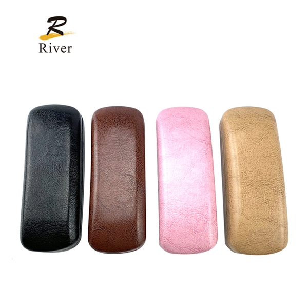 Custom Retro Style Leather Glass Case, Elegant Eyewear Storage Solution Suppliers, Factory