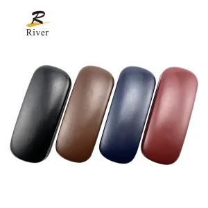 High Quality Metal Case RIC160 Brown PU Box