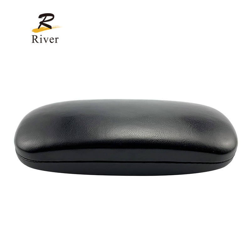 High-Quality Metal Case RIC160 Brown PU Packing Box Eyewear Carrying Case Fashion Sunglasses Case Manufacturer, Factories