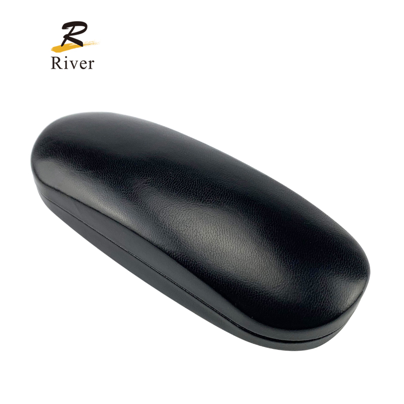 Custom  Metal Case RIC201 Custom Logo PU Packing Box Rectangle Shaped Glasses Case Glasses Bag Manufacturer, Manufacturers