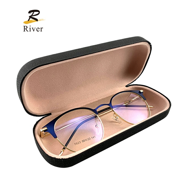 Custom Velvet Lined Protective Glass Case For Delicate Eyeglasses Suppliers, Factories
