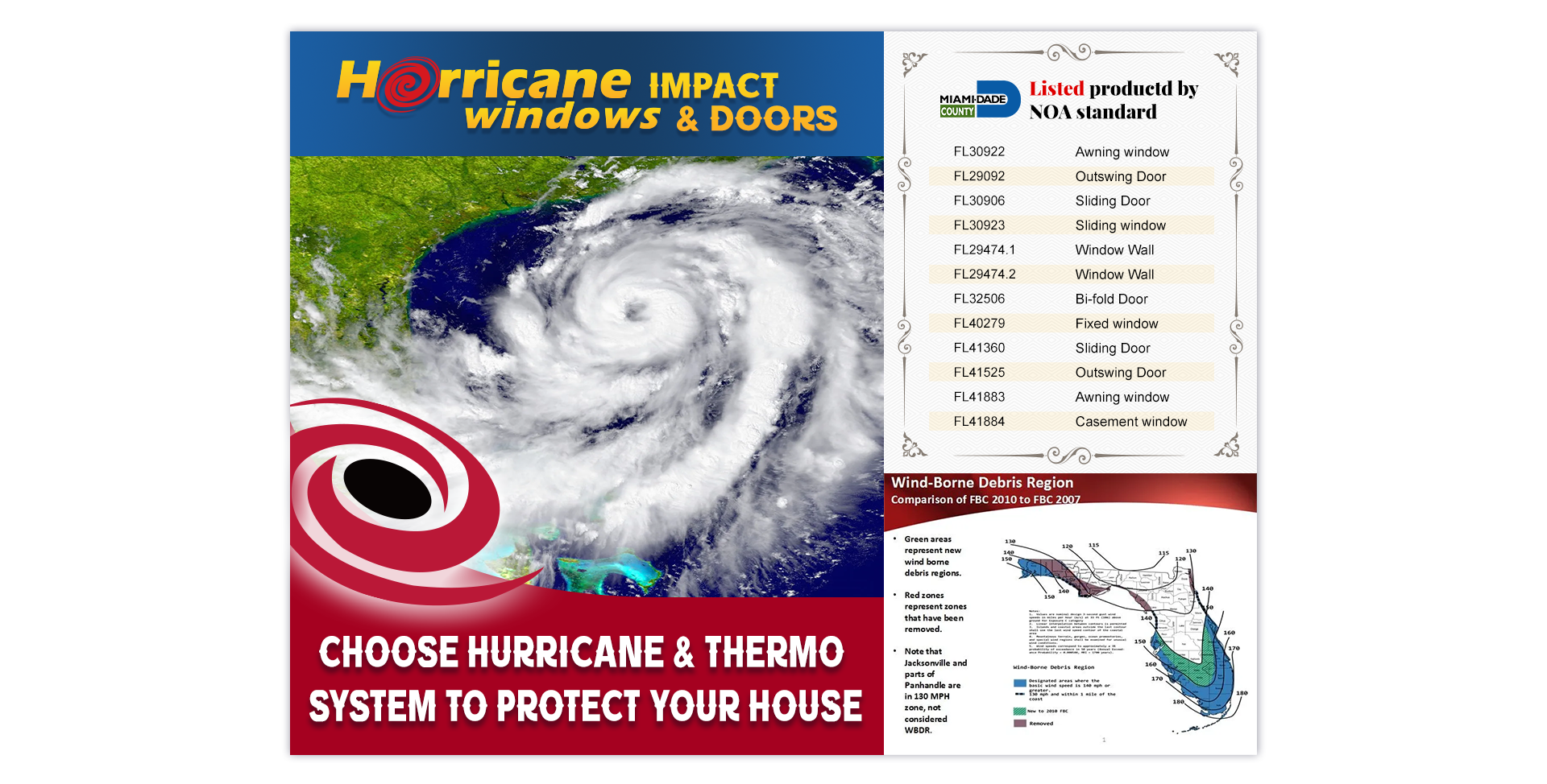 18 Year Warranty NOA/FPA/NFRC Hurricane Impact Proof Double Tempered Single /double Hung windows for House With Nailing Flange