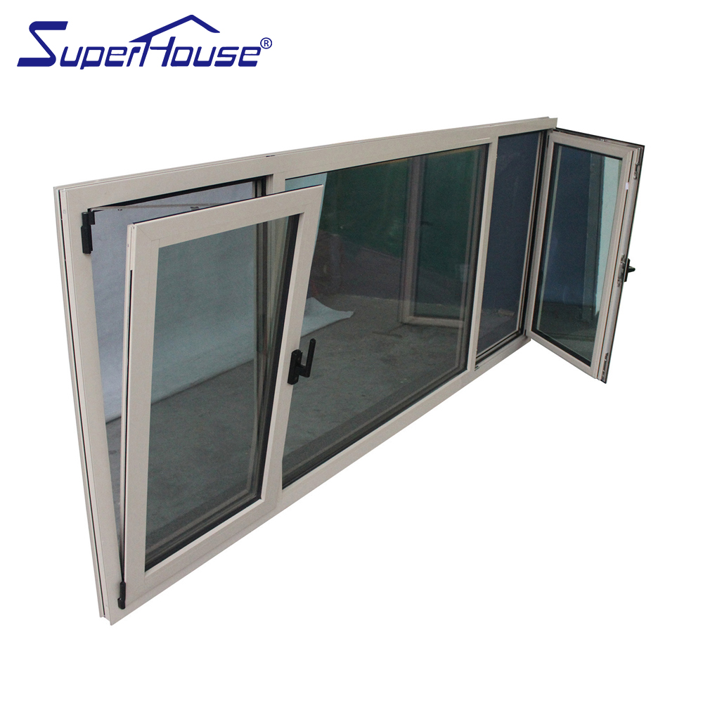 Double Glazed Aluminum Window for New Zealand Market