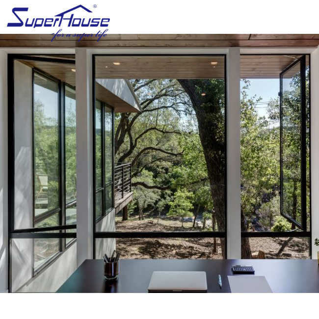 Superhouse China Supplier Extrusion Aluminum Profiles Slim Profile Aluminium Windows