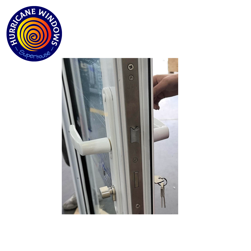 Hawaii Coastal Hurricane Impact Aluminum Windows Marine Grade Salt Resistant AAMA2605 Finish Casement Door