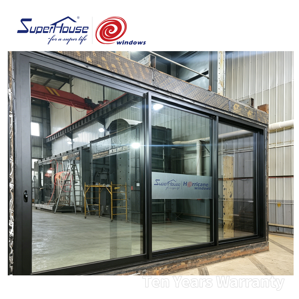 Custom Exterior Aluminum  Sliding Doors for Modem House Projects