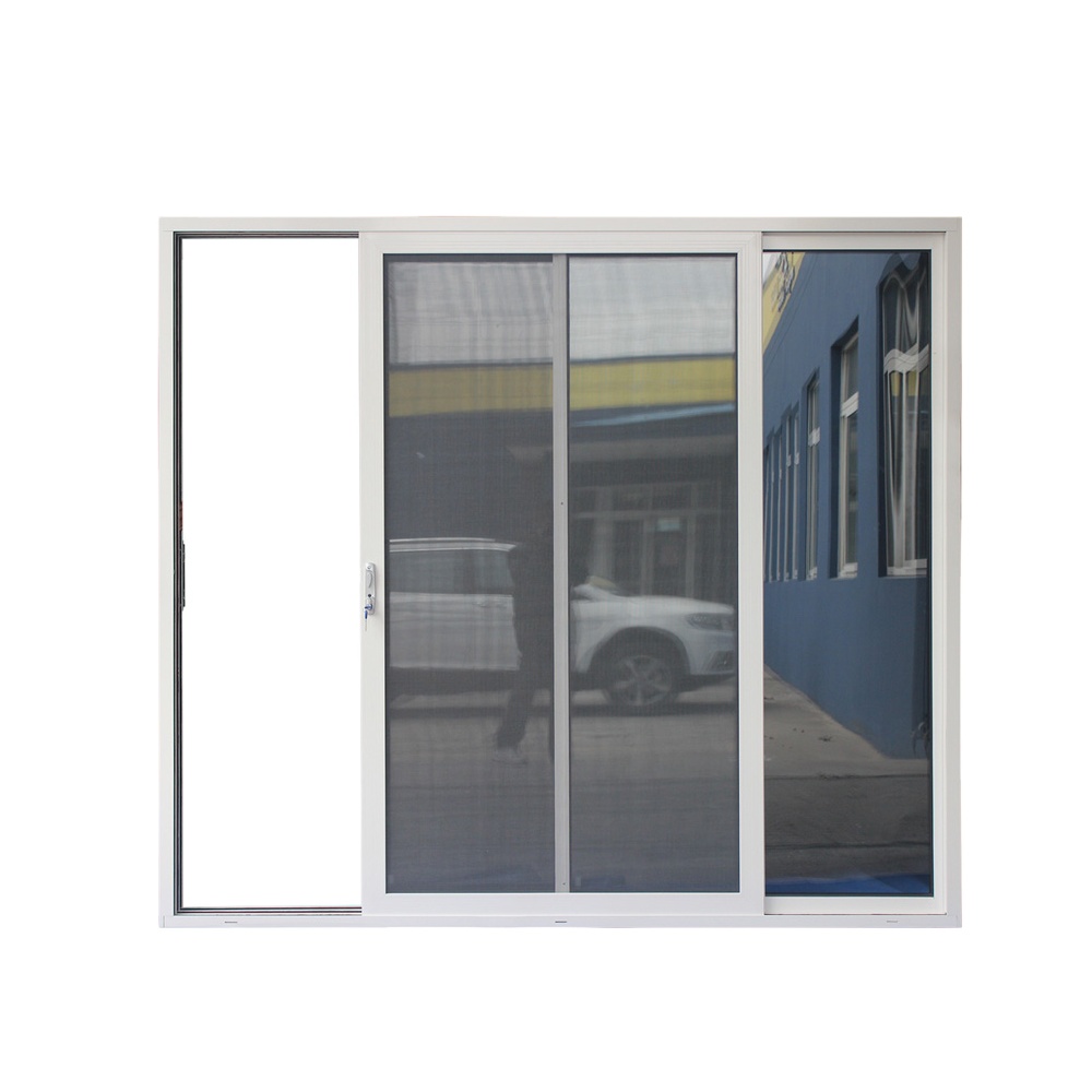 Modern USA Standard Certified Aluminum Alloy Glass Sliding Door with Finished Surface for Hotel Exterior Use