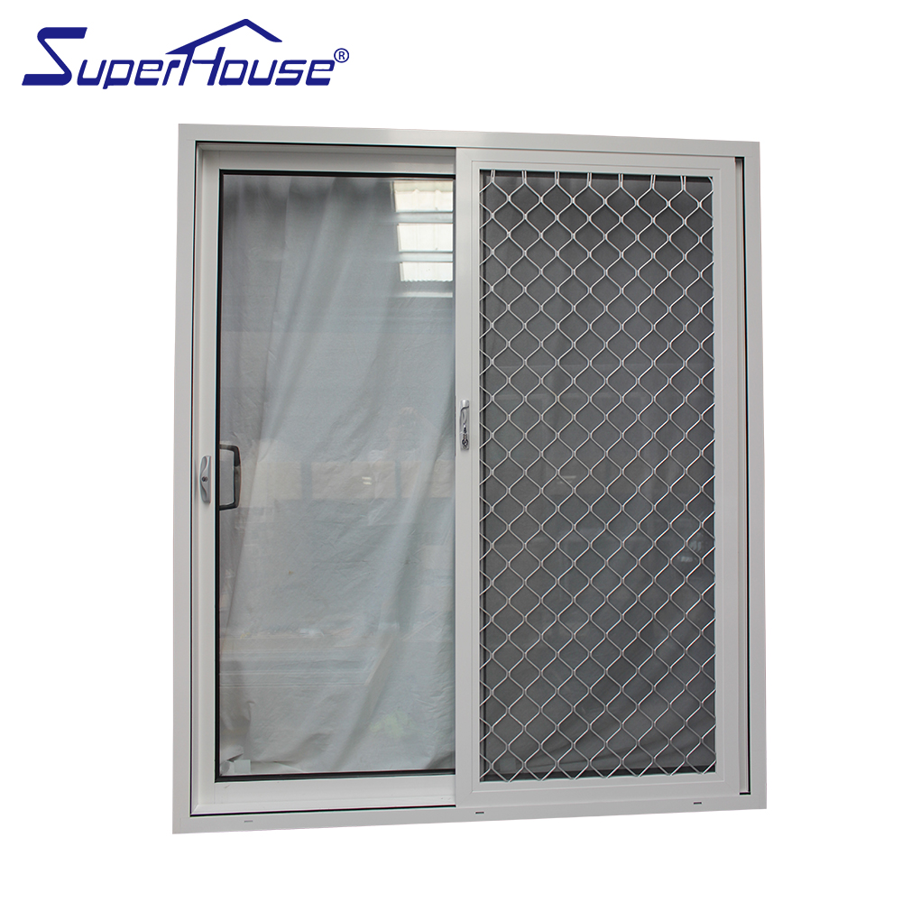 Customized Sliding Glass Door with Security Mesh SLIDING DOORS Partition Doors Graphic Design Modern Exterior Hotel Finished