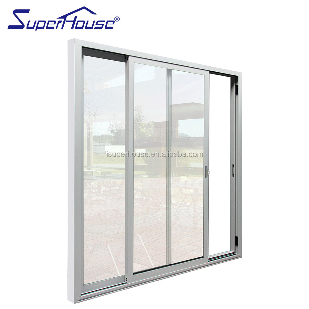 Auto Aluminum Sliding Patio Exterior Door Details