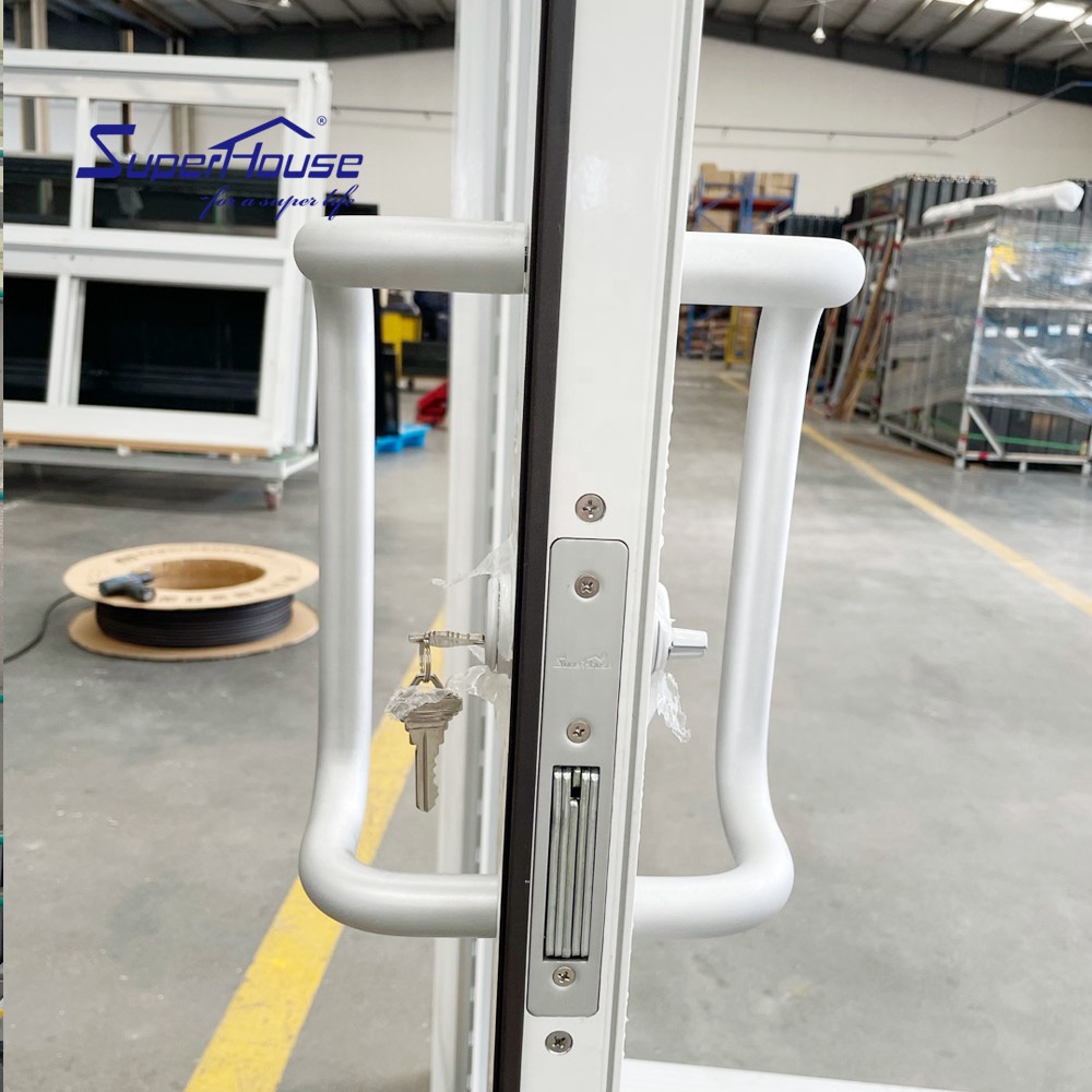 Commercial Door Aluminium Electric Open Emergency Escape Storefront Door with Pull bar and ADA Door