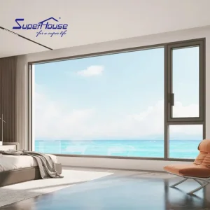Floor to Ceiling Custom Fixed Window Wall