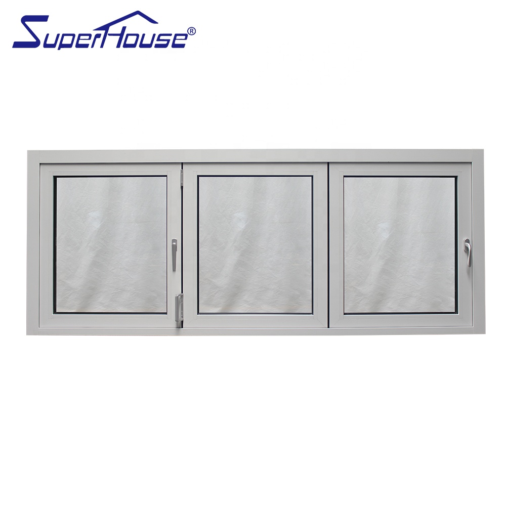 AS2047 Aluminum Folding Window Thermal Break Double Glazed Glass Argon Filled Heat Insulation Soundproof Waterproof  Villa Patio
