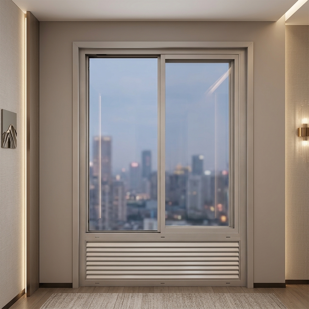 5 Star Hotel Exterior Modern Hurricane Proof Transmittance Laminated Safety Tempered Glass Aluminum Corner Joint Sliding Window