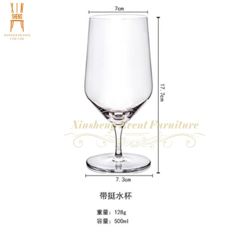 Good Quality Red Wine Glasses Clear Large Wine Glasses Wedding Champagne Water Glass for Party Banquet Hotel