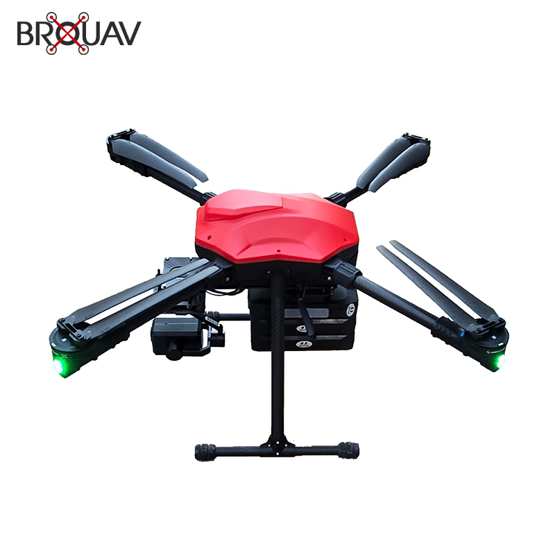 Brouav Aerial Mapping Land Surveying Topographic Optional Multi-Tasking Loads Fast Charging Utility Infrastructure Road Inspection Fpv Drone